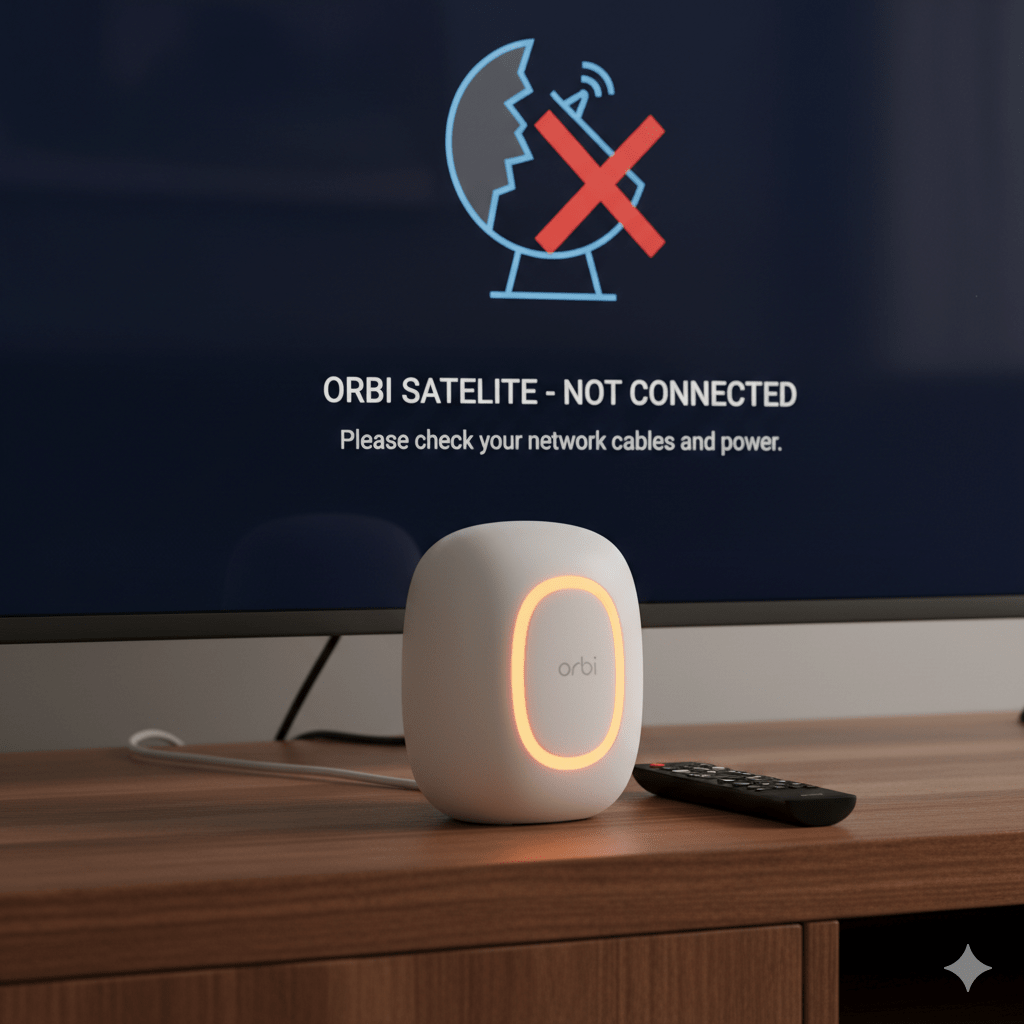 Why Is My Orbi Satellite Not Connecting? Easy&nbsp;Solutions